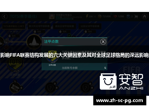 影响FIFA联赛结构发展的六大关键因素及其对全球足球格局的深远影响 影响FIFA联赛结构发展的六大关键因素及其对全球足球格局的深远影响